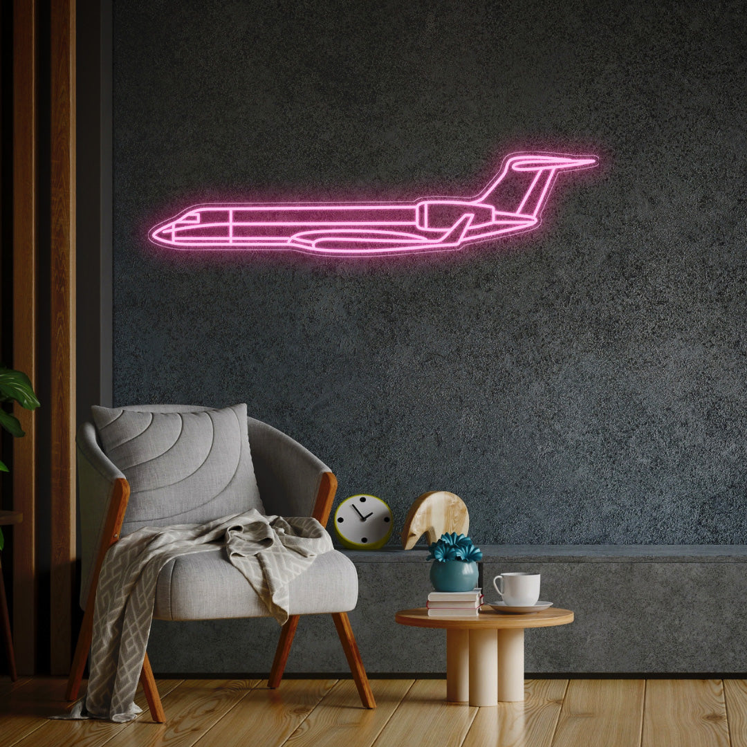 G550 Neon Silhouette