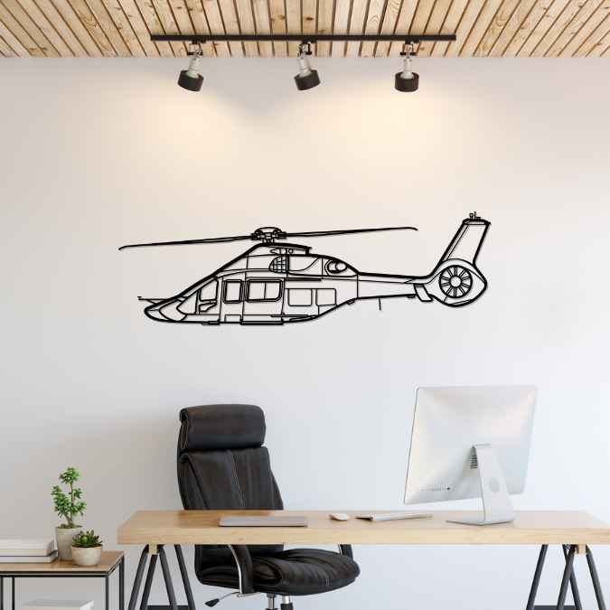 H160 Silhouette Metal Wall Art
