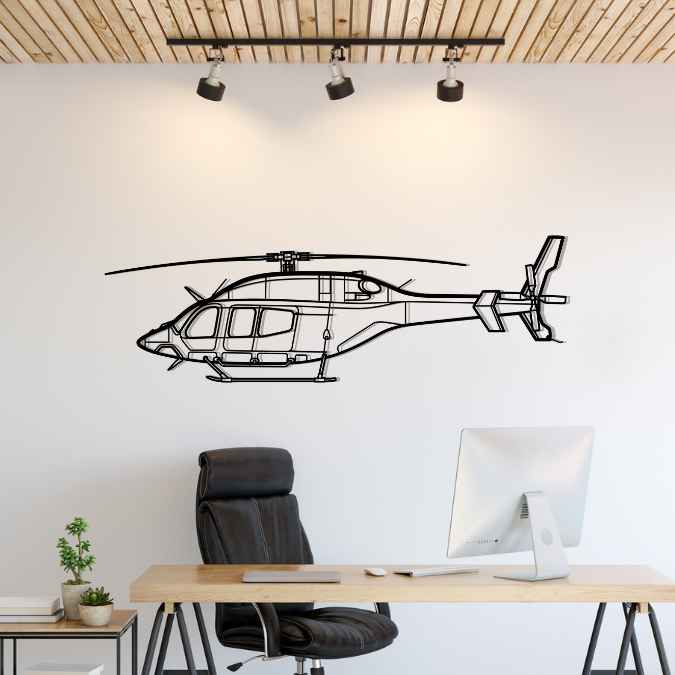 429 GlobalRanger Silhouette Metal Wall Art