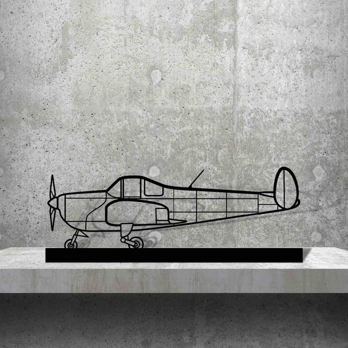 Ercoupe 415-C Silhouette Metal Art Stand