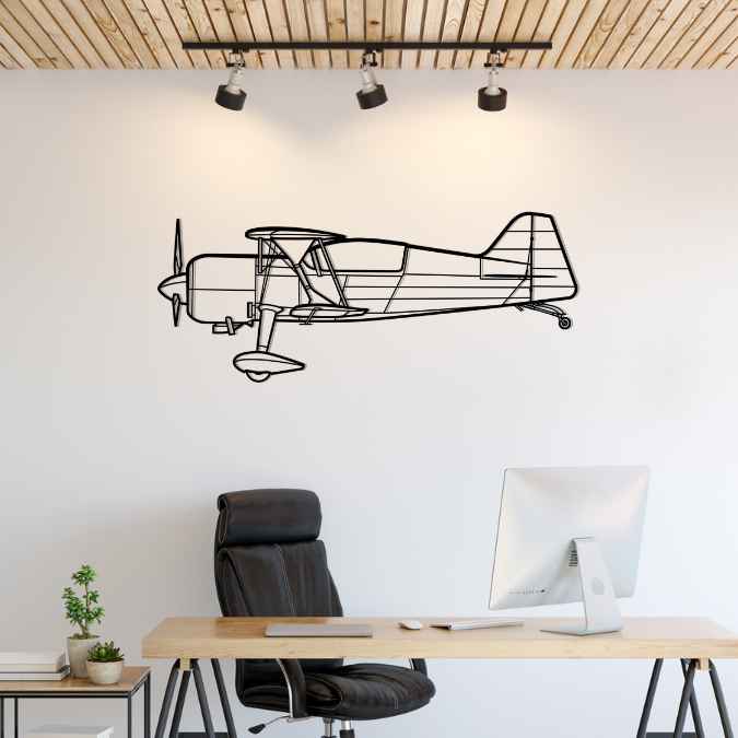 M12 Silhouette Metal Wall Art