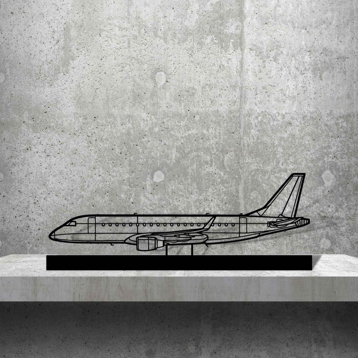 E175 Silhouette Metal Art Stand