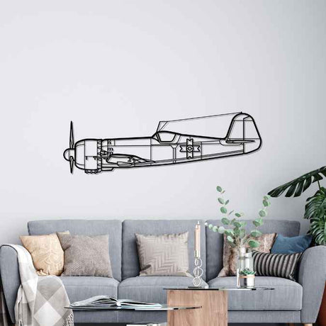 Model 80 Silhouette Metal Wall Art