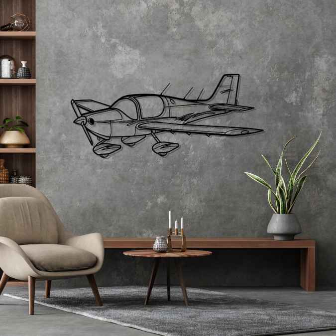 XL2 2008 Angle Silhouette Metal Wall Art
