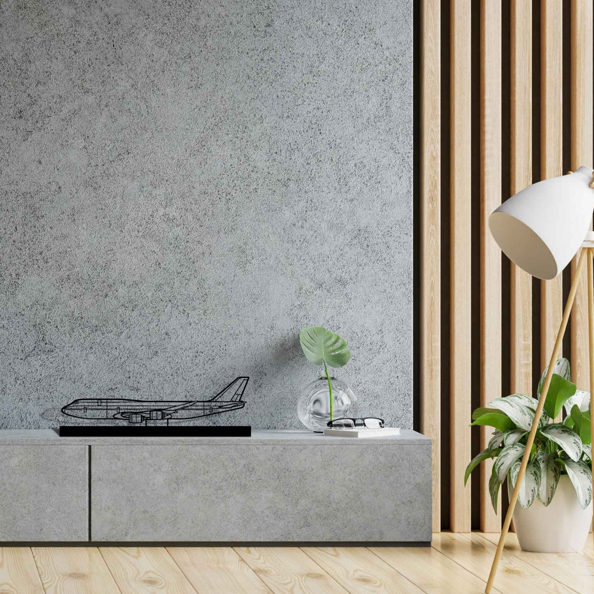 747-8 Silhouette Metal Art Stand