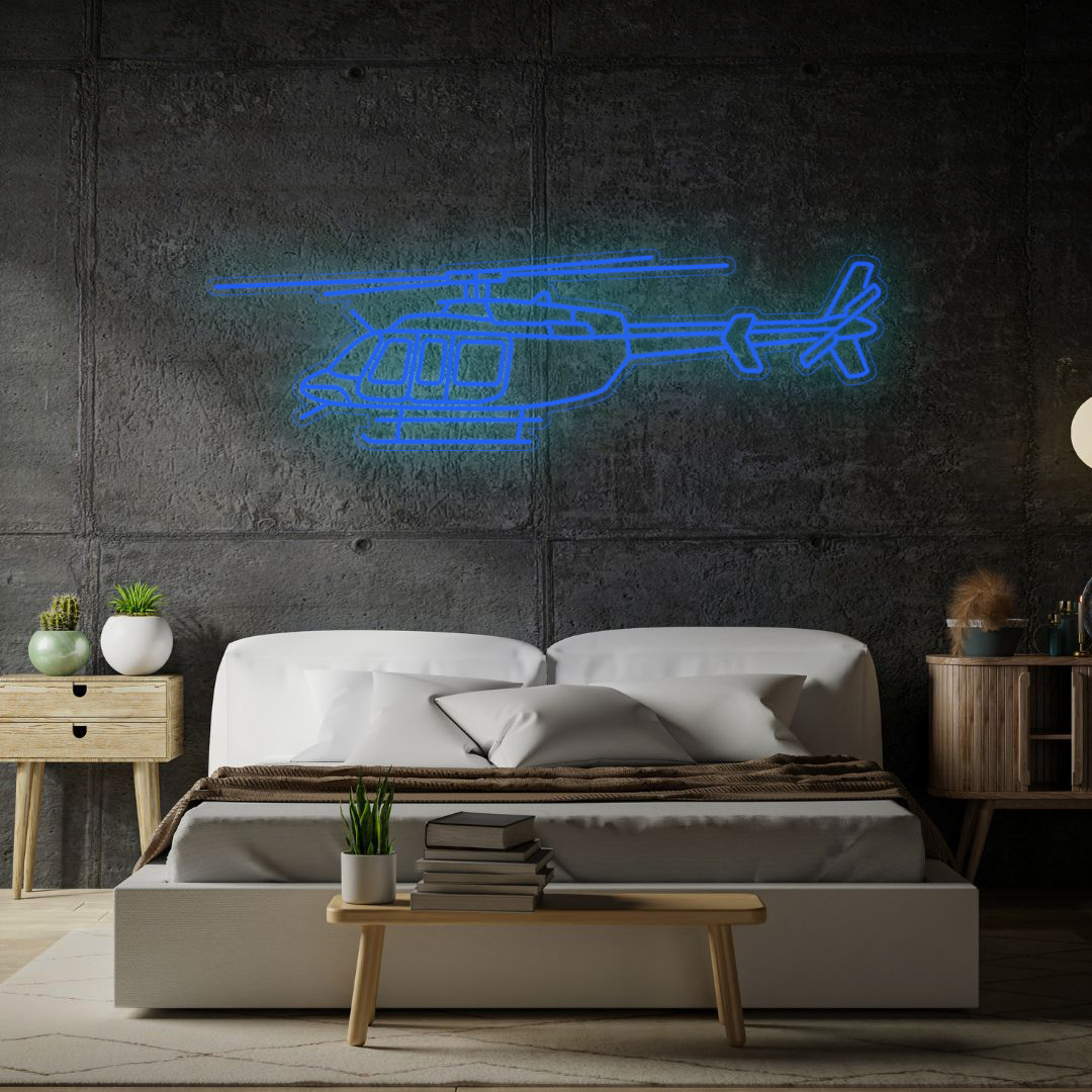 407 GXP Neon Silhouette