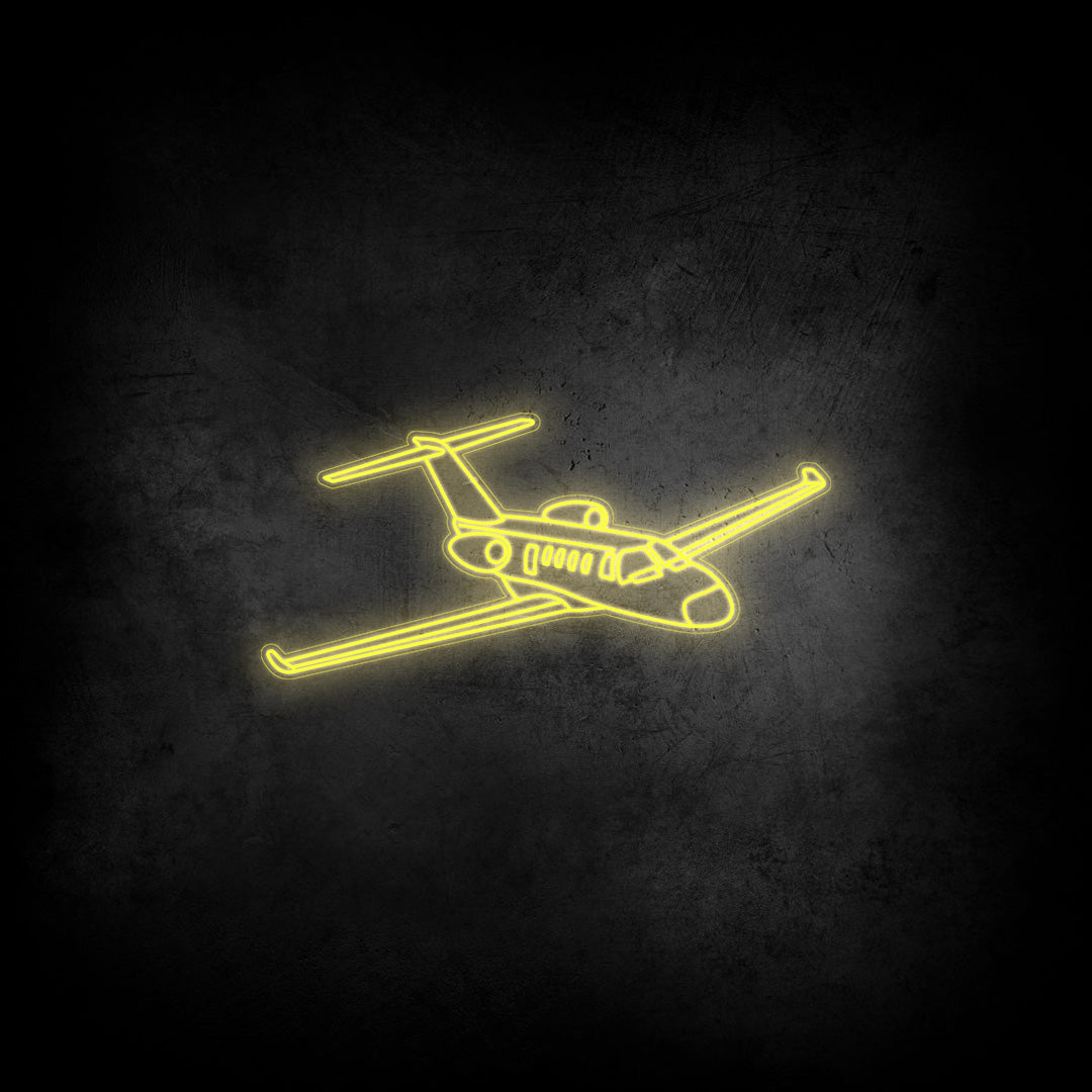 Citation M2 Angle Neon Silhouette