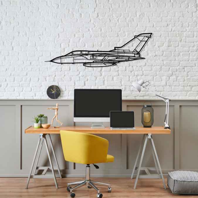 Tornado IDS Silhouette Metal Wall Art