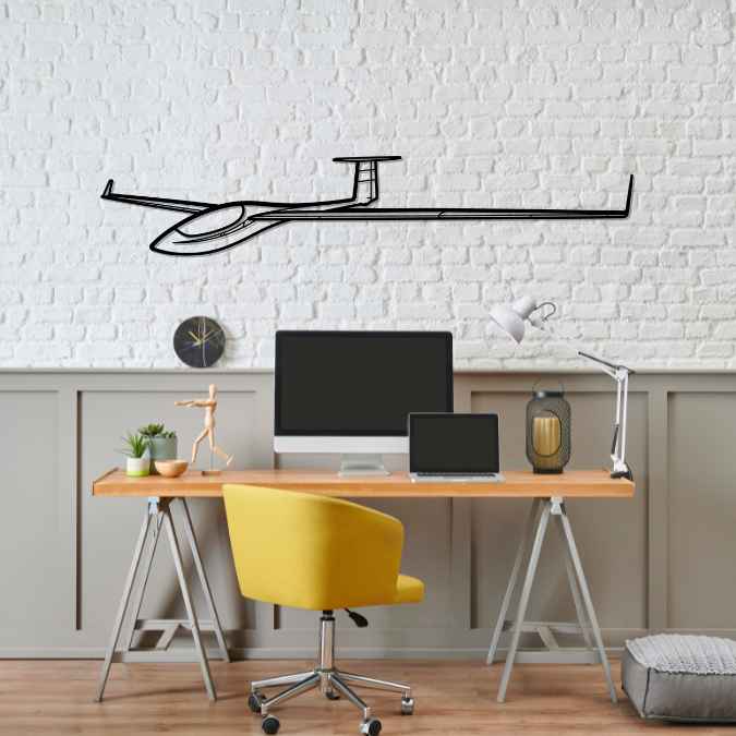 ASW 27 Angle Silhouette Metal Wall Art