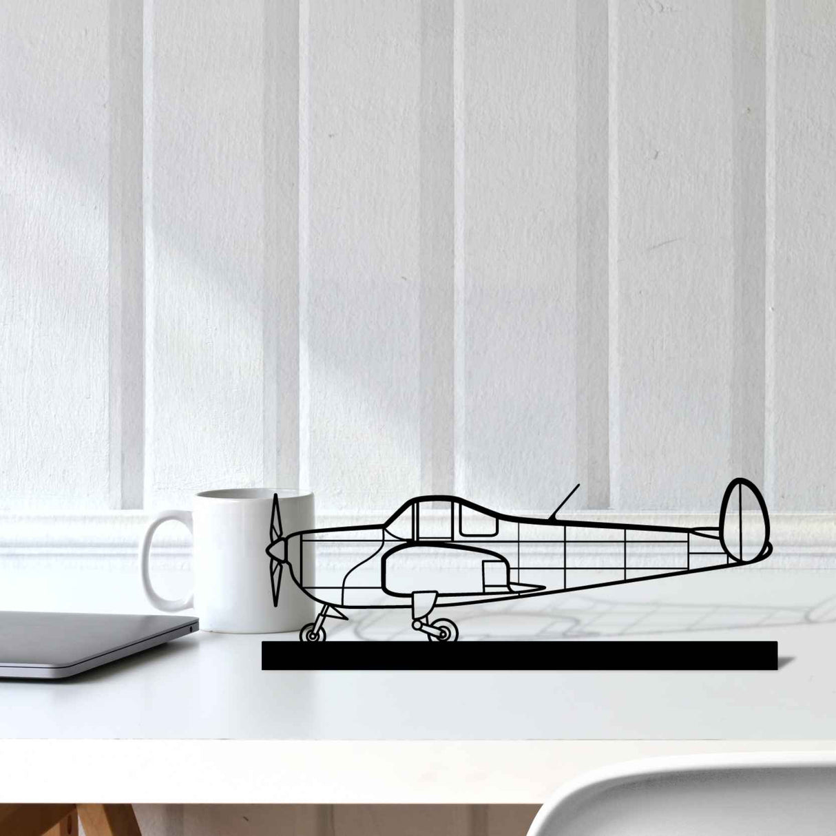 Ercoupe 415-C Silhouette Metal Art Stand