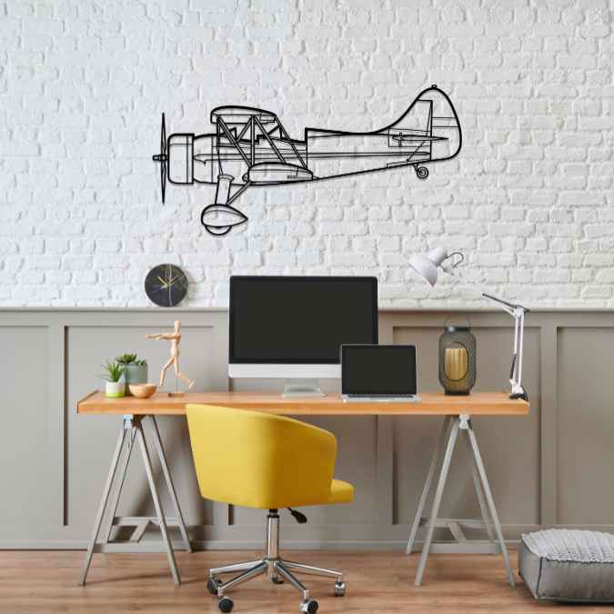 UPF-7 Silhouette Metal Wall Art