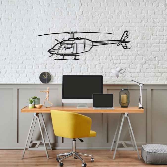 206 Silhouette Metal Wall Art
