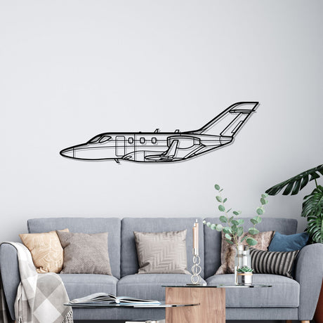 HA-420 HondaJet 2 Elite Silhouette Metal Wall Art