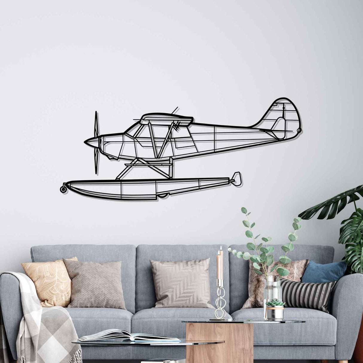 A-1B 1999 Silhouette Metal Wall Art