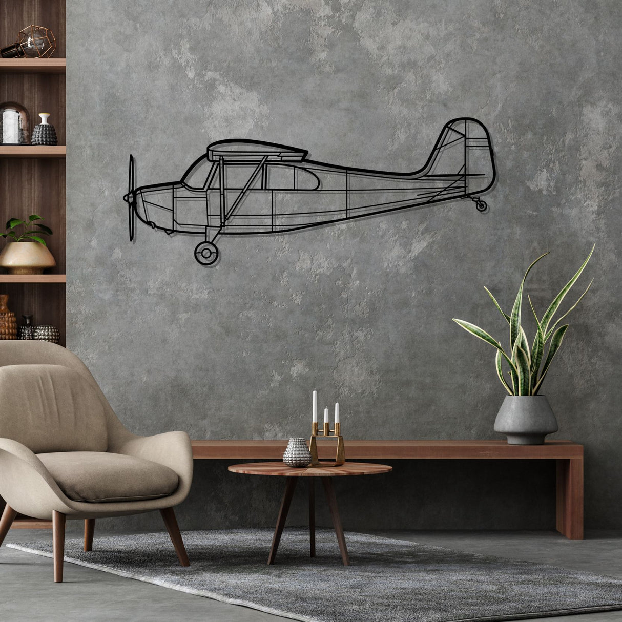 7AC Champion Silhouette Metal Wall Art