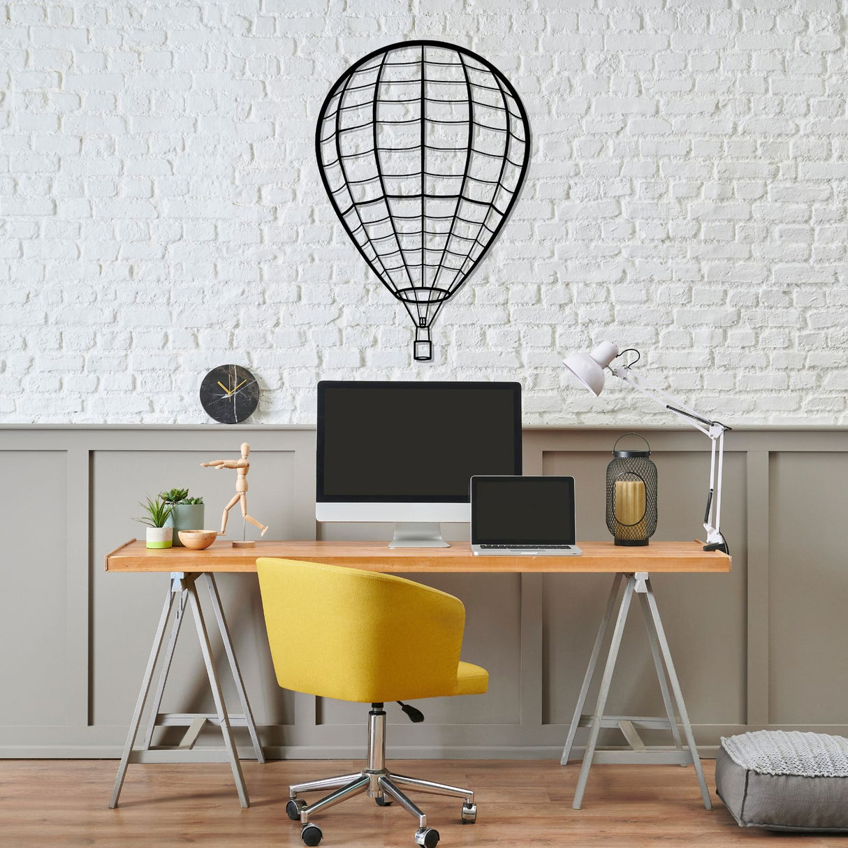 B-70 Silhouette Metal Wall Art