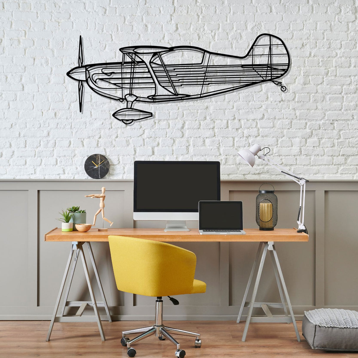 Eagle II Silhouette Metal Wall Art