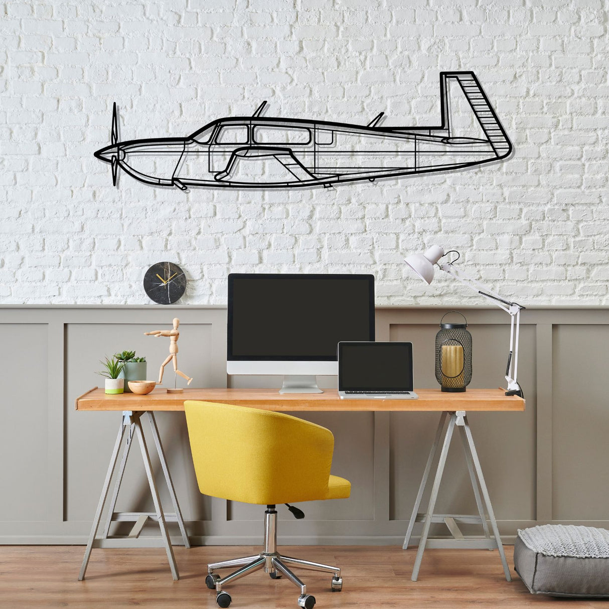 M20M Silhouette Metal Wall Art