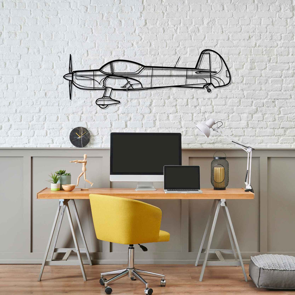 Cap 10 2006 Silhouette Metal Wall Art