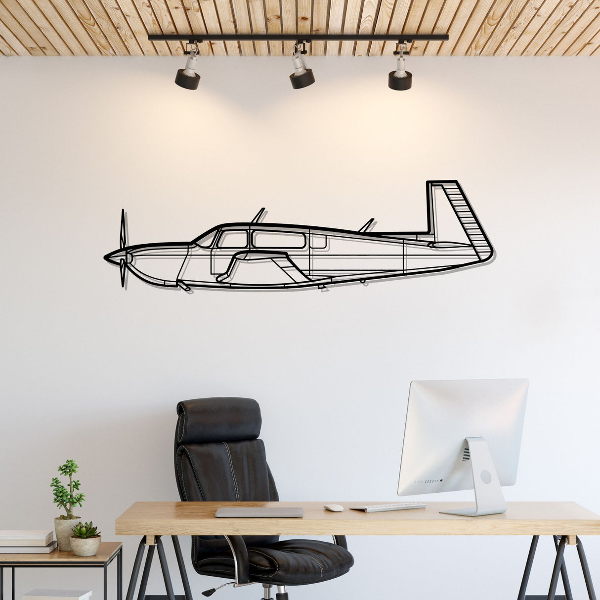 M20M Silhouette Metal Wall Art