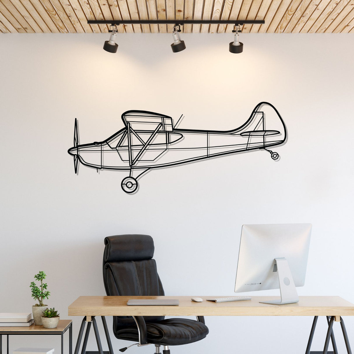 Savage Cruiser Silhouette Metal Wall Art