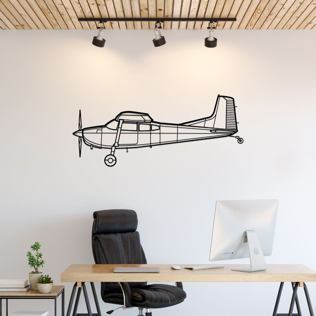 180K Silhouette Metal Wall Art
