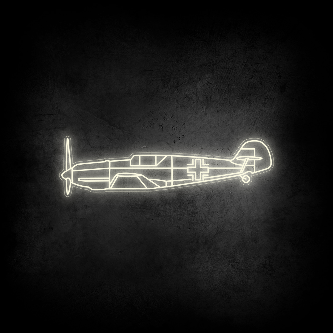 BF109 Neon Silhouette