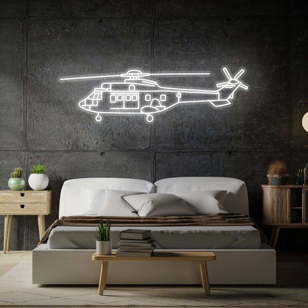 AS 532UL Cougar 2001 Neon Silhouette