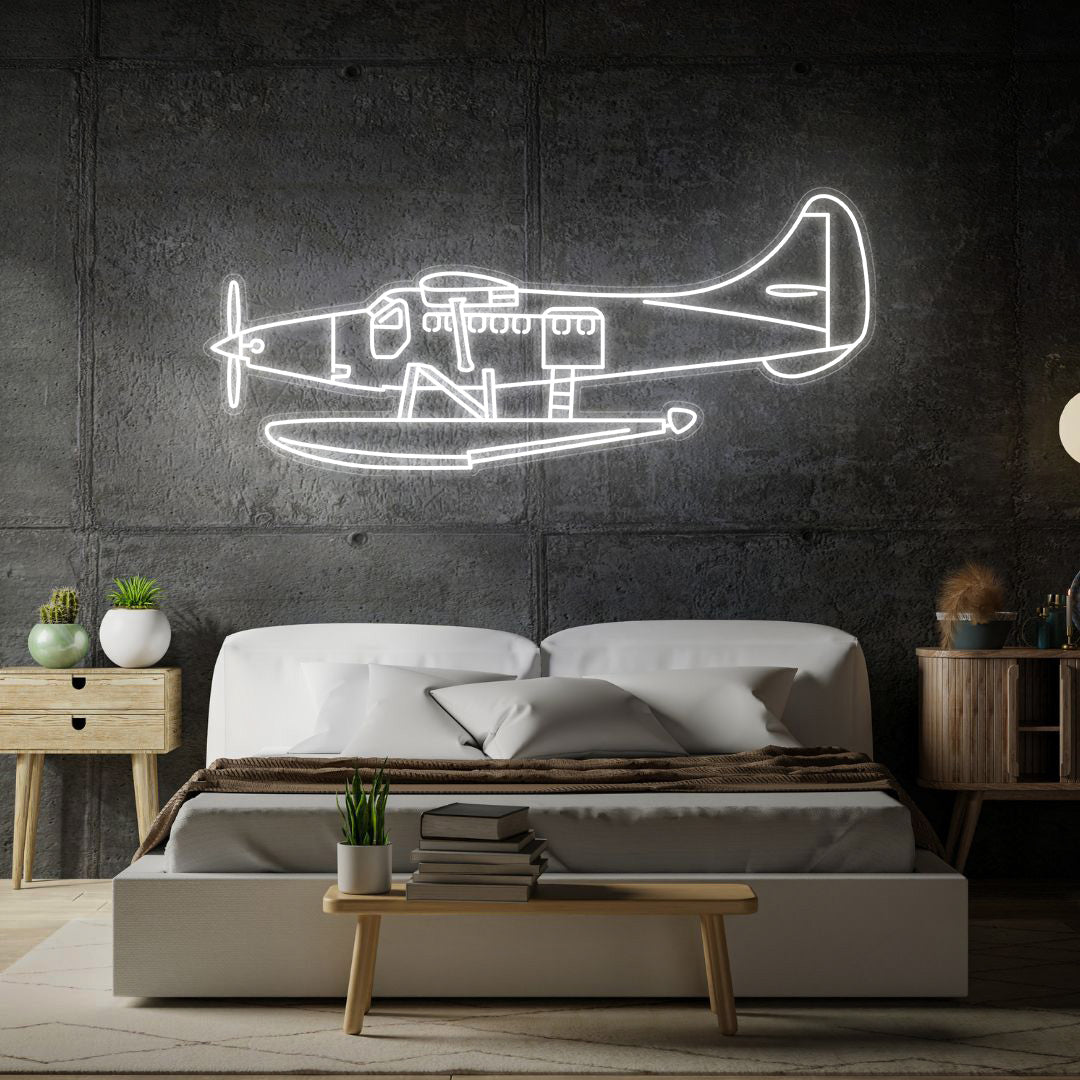 DHC-3T Neon Silhouette