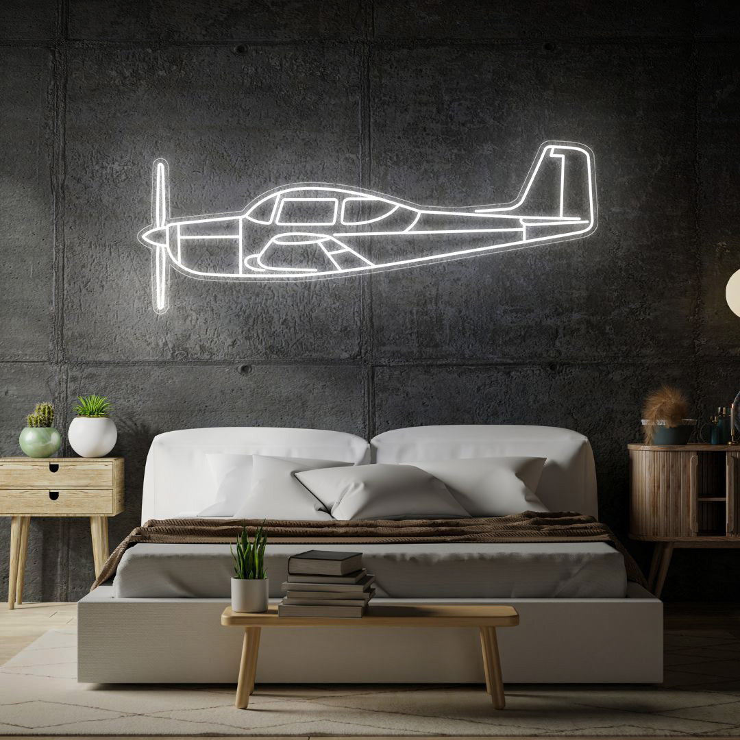 200D 1966 Neon Silhouette