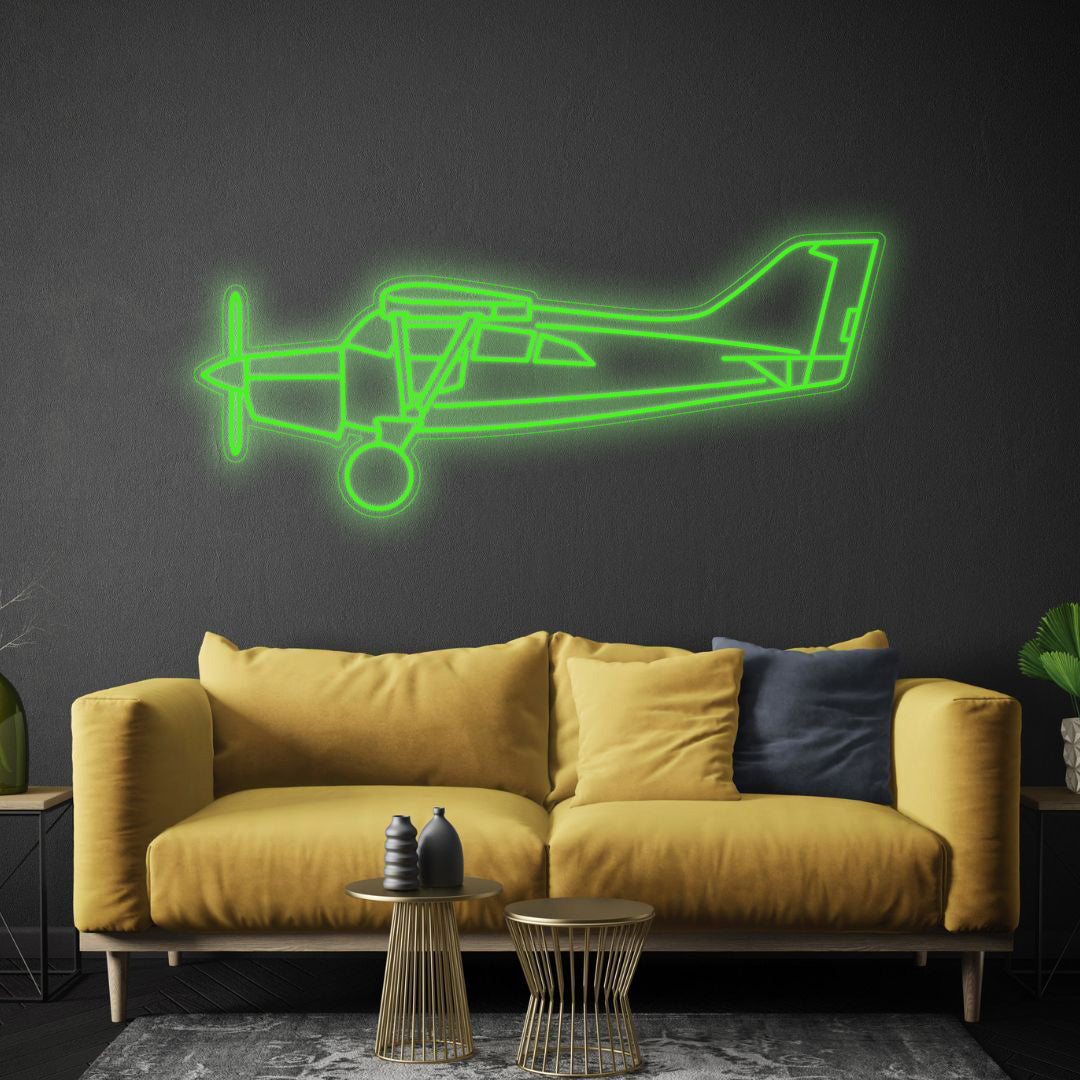 M-7 235 1989 Neon Silhouette