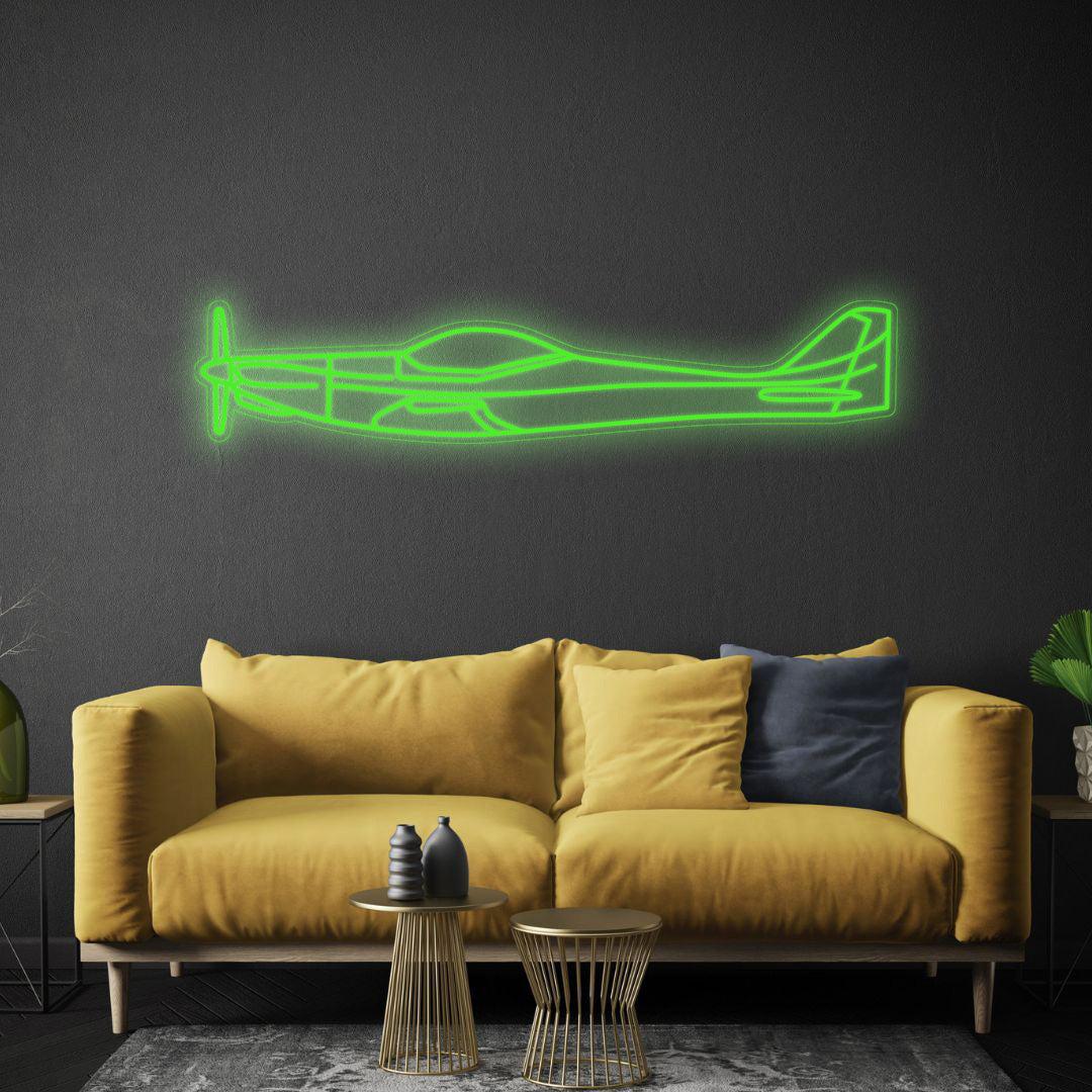 D4BK Neon Silhouette