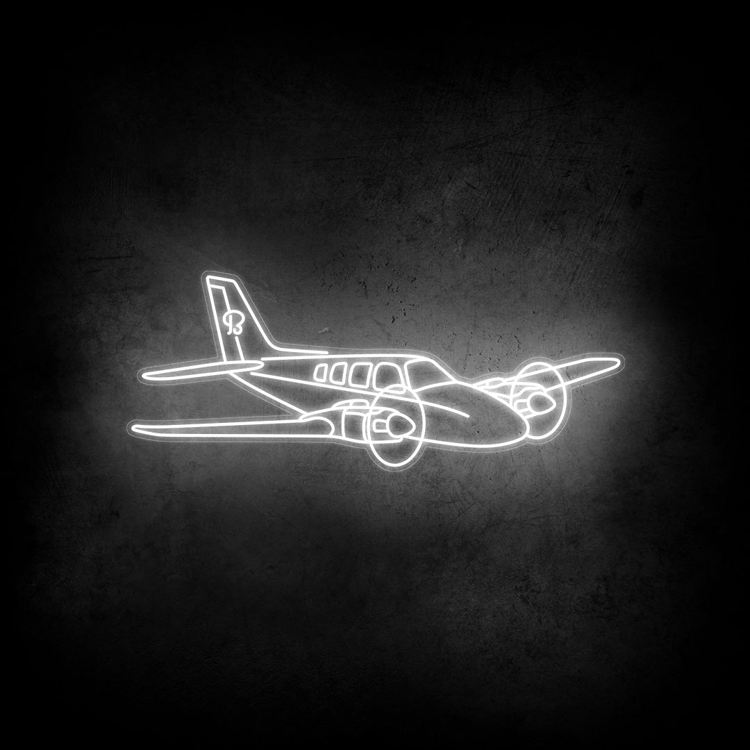 Baron G58 2024 Angle Neon Silhouette