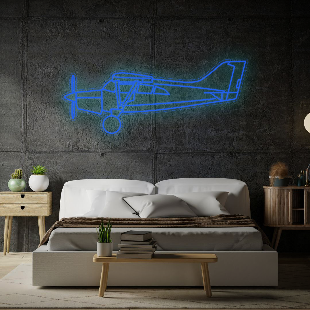 M-7 235 1989 Neon Silhouette