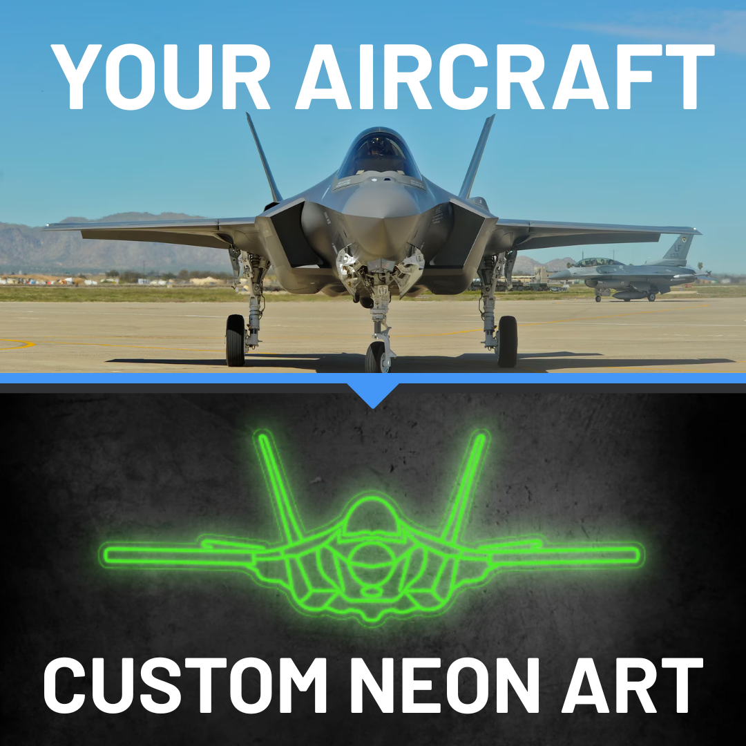 Your Custom Angle Neon Silhouette