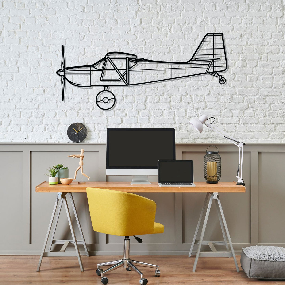 Kitfox 5 Silhouette Metal Wall Art