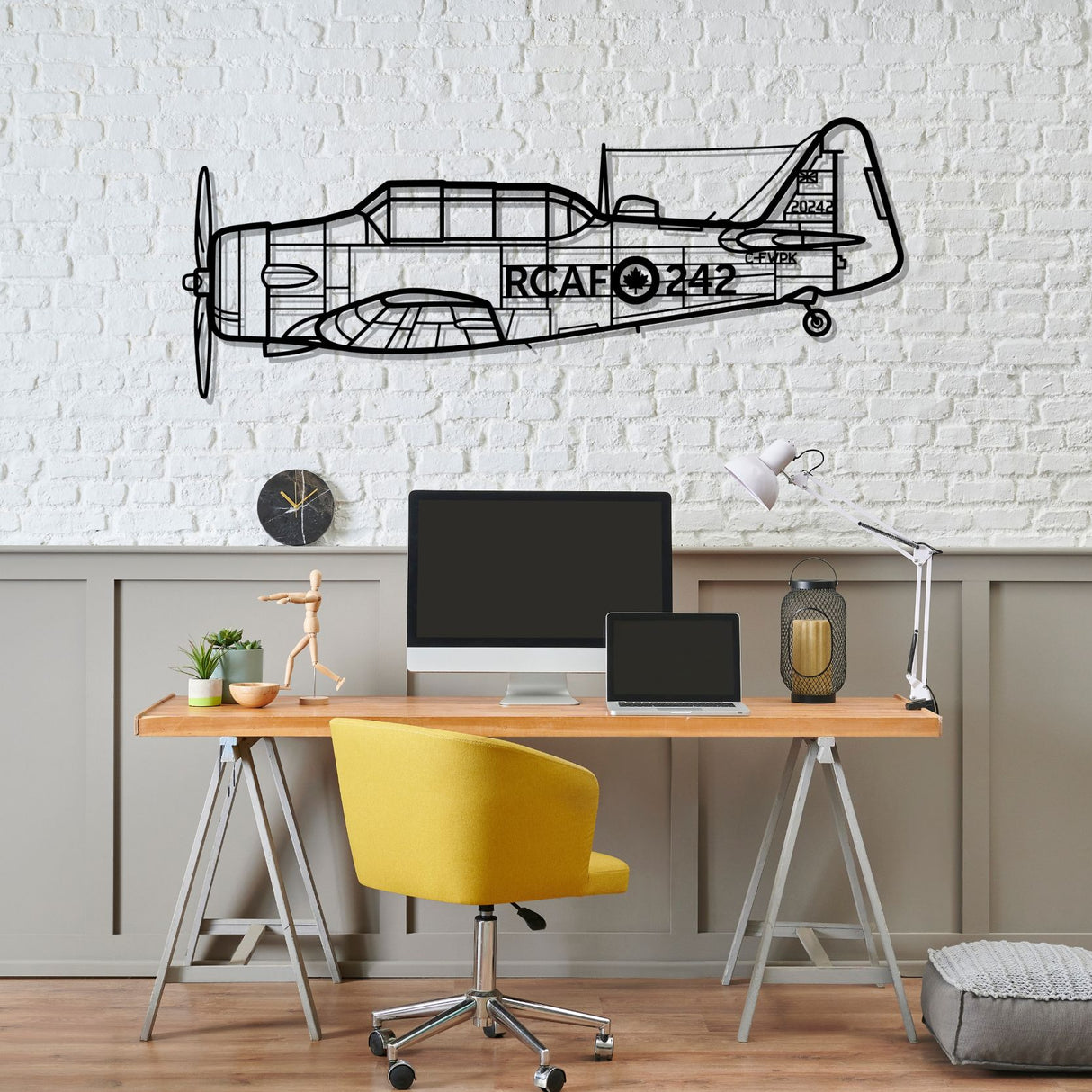 Harvard Silhouette Metal Wall Art