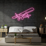 Super Cub Angle Neon Silhouette