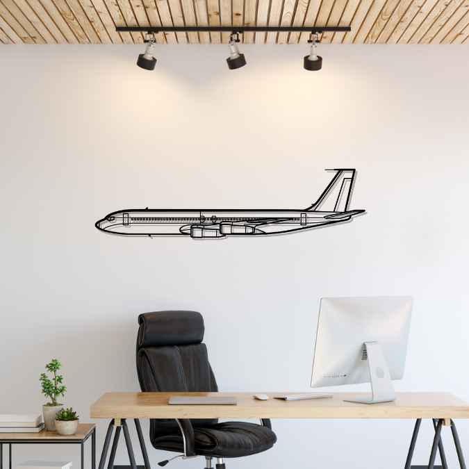 707 Silhouette Metal Wall Art