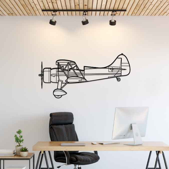 UPF-7 Silhouette Metal Wall Art