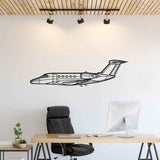 Citation 650 Silhouette Metal Wall Art