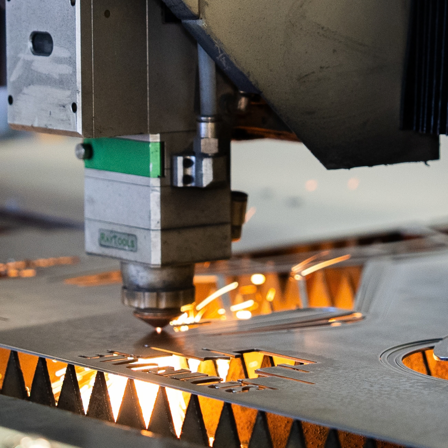 Laser cut