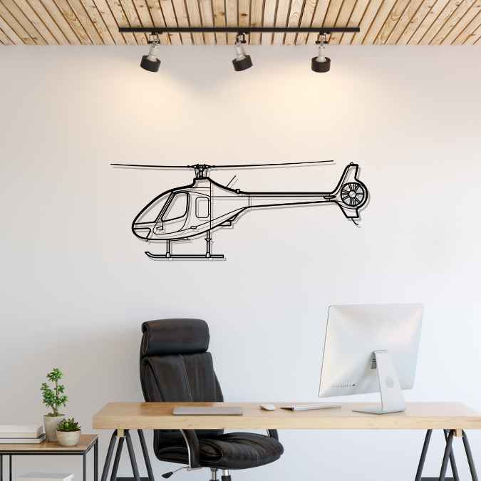 Cabri G2 2016 Silhouette Metal Wall Art