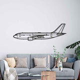 CC-150 Polaris Silhouette Metal Wall Art