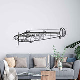 Model 18 Expeditor 3NM Silhouette Metal Wall Art