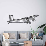 PC-6 Porter Angle Silhouette Metal Wall Art