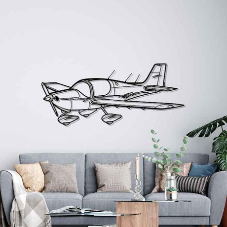 XL2 2008 Angle Silhouette Metal Wall Art