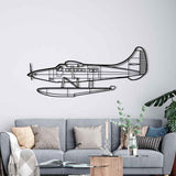 DHC-3T Silhouette Metal Wall Art