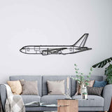 KC-767 Silhouette Metal Wall Art