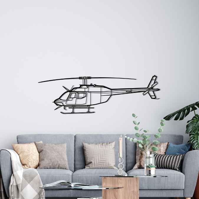 206 Silhouette Metal Wall Art